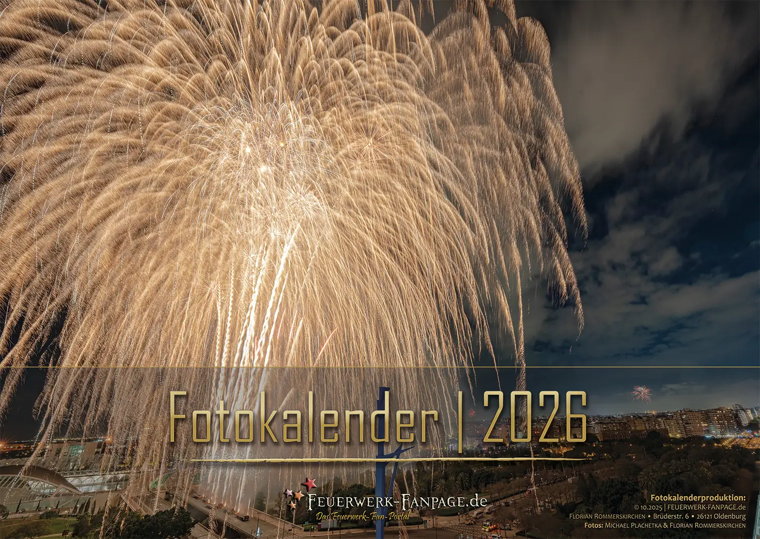 Feuerwerk-Fotokalender 2026