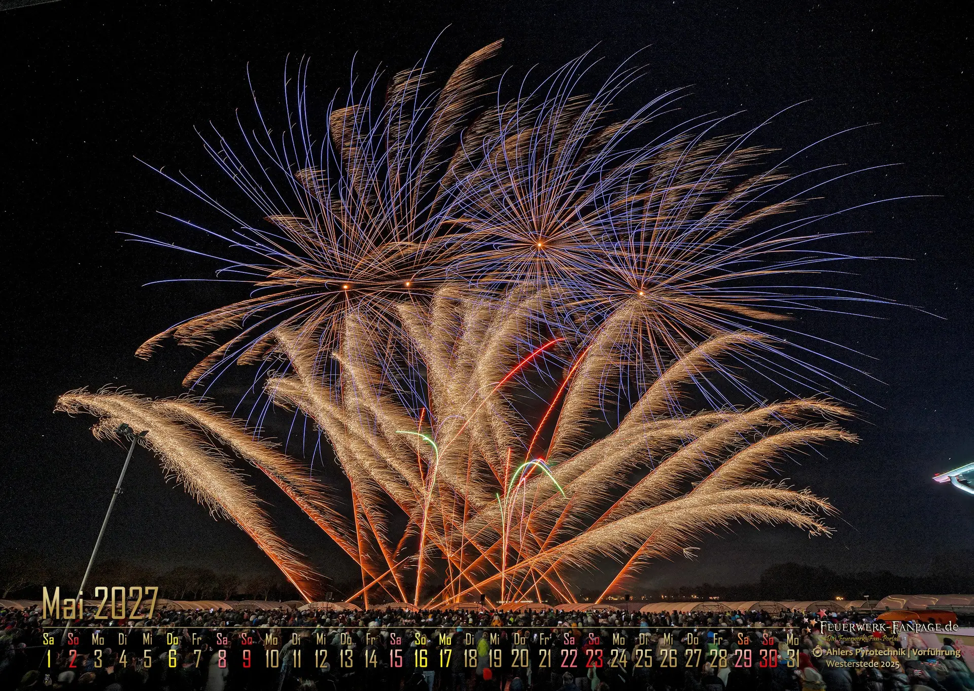 Feuerwerk-Fotokalender 2027 (DIN A3) – Bild 6