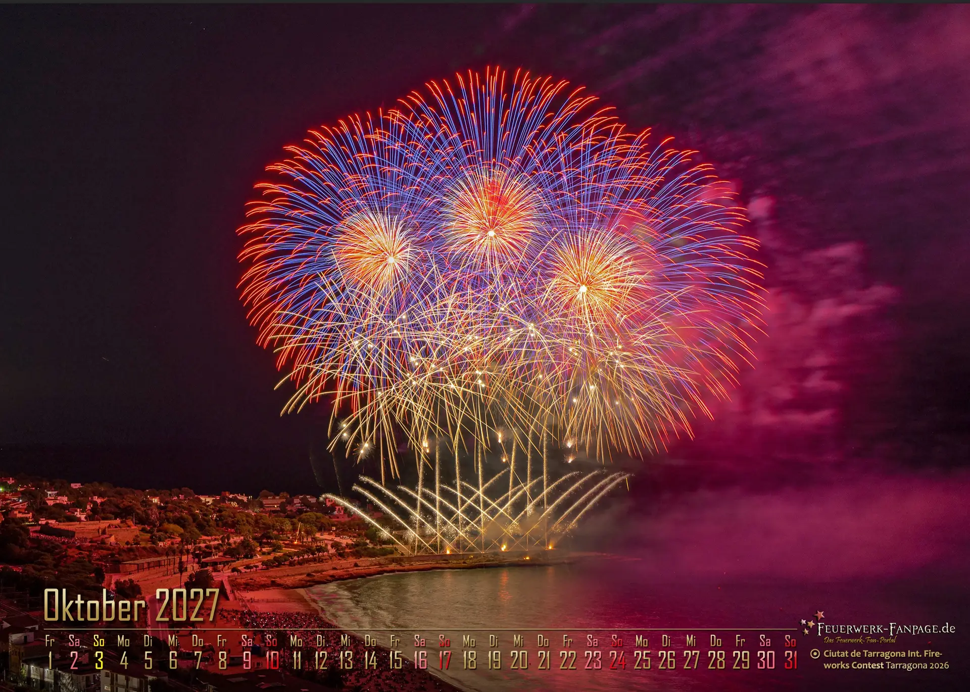Feuerwerk-Fotokalender 2027 (DIN A3) – Bild 11